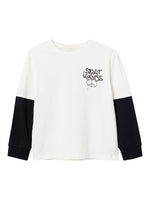 NAME IT | Kid Boy Loose Fit Long Sleeved Top