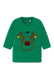 NAME IT| Baby Boy Reindeer Christmas Top