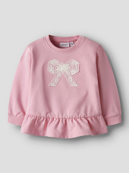 NAME IT | Baby Girl Hush Sweatshirt
