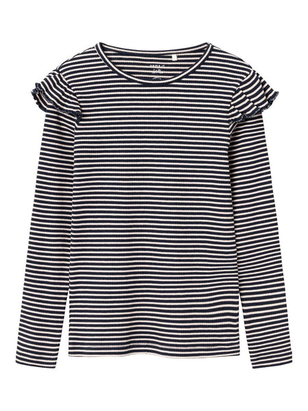 Name It | Kid Girl Striped Long Sleeved Top