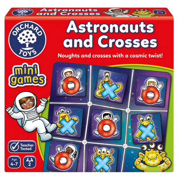 ORCHARD TOYS | Astronauts And Crosses Mini Game