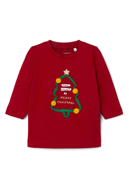 NAME IT| Baby Girl Christmas Tree Top