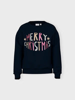 NAME IT | Kid Girl Merry Christmas Jumper