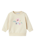 NAME IT | Baby Girl Flower Sweatshirt