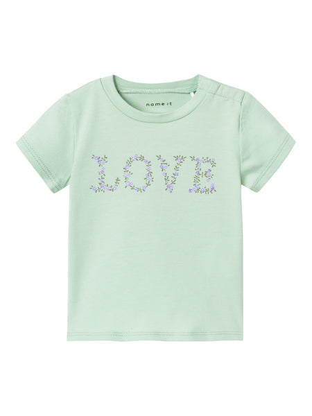 NAME IT | Baby Girl Love T-Shirt
