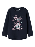 NAME IT | Mini Girl Printed Long Sleeved Top