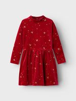 Name lt | Mini Girl Butterfly Velvet Dress